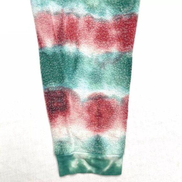Soft Serve Women’s Tie Dye‎ Fuzzy Jogger/Lounge Pants Size Medium - Picture 3 of 4